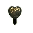 thumbnail image 6 of PpgejGEK 2D Flat Butterfly Heart Memorial Garden Stake, Weatherproof Acrylic Outdoor Decoration for Flower Bed Lawn, 12 Inch, 6 of 6