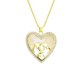 thumbnail image 1 of Popular! Elegant Mother's Day Mother Love Inlaid Zirconium Pendant Necklace Feminine And Versatile Vacuum Stainless Steel Chain Jewelry, 1 of 5