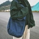 thumbnail image 4 of Bolsa de asa de tela de mezclilla Bolsa cruzada retro Bolsa de gran capacidad Bolsa de hombro, 4 of 6
