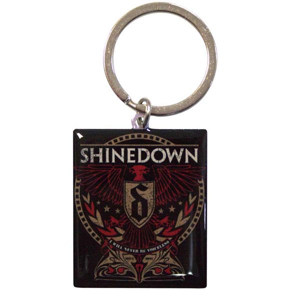 Shinedown I Will Never Be Voiceless Photo Print Keyring