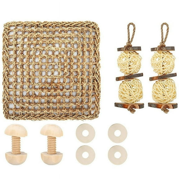 Guinea Pig Toys, Hamster Toys Syrian, Boredom Breaker, Teething Toys for Small Animals to and Relieve Boredom