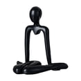 thumbnail image 4 of WLPZXP Thinker Abstract Sculpture Figure Statue Collection Decorative Figurine Tabletop Black, 4 of 9