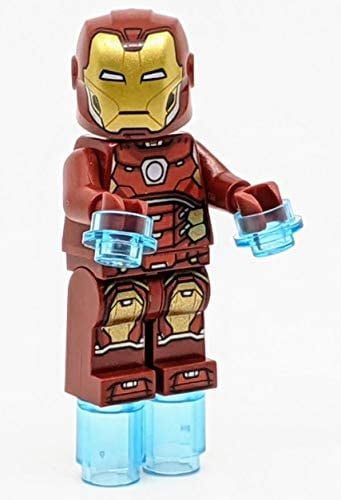 Lego Superheroes Iron Man Mini Figure With Silver Hexagon Walmart Com