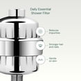 thumbnail image 4 of SF220 High Output Shower Filter – Reduces Chlorine & Sediment for Healthier Skin, Hair & Nails – Chrome, 4 of 10