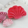 thumbnail image 4 of ABPETE Shell Pillow Accent Decorative Throw Pillows Seashell Shaped Soft Pillow Cushions Push Home Decor Pillows for Living Room Bedroom Couch Sofa(Hot Pink,18 X 13 Inches), 4 of 13