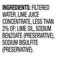 Great Value Lime 100 Juice, 15 fl oz