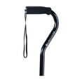 thumbnail image 4 of HurryCane Go Offset Handle Free-Standing Cane, Walking Stick with Comfort Grip, Black, 350lbs., 4 of 5