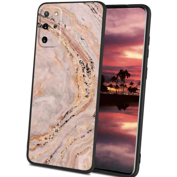 Compatible with Samsung Galaxy S20+ Plus Phone Case, Marble-145 Case Men Women, Flexible Silicone Shockproof Case for Samsung Galaxy S20+ Plus