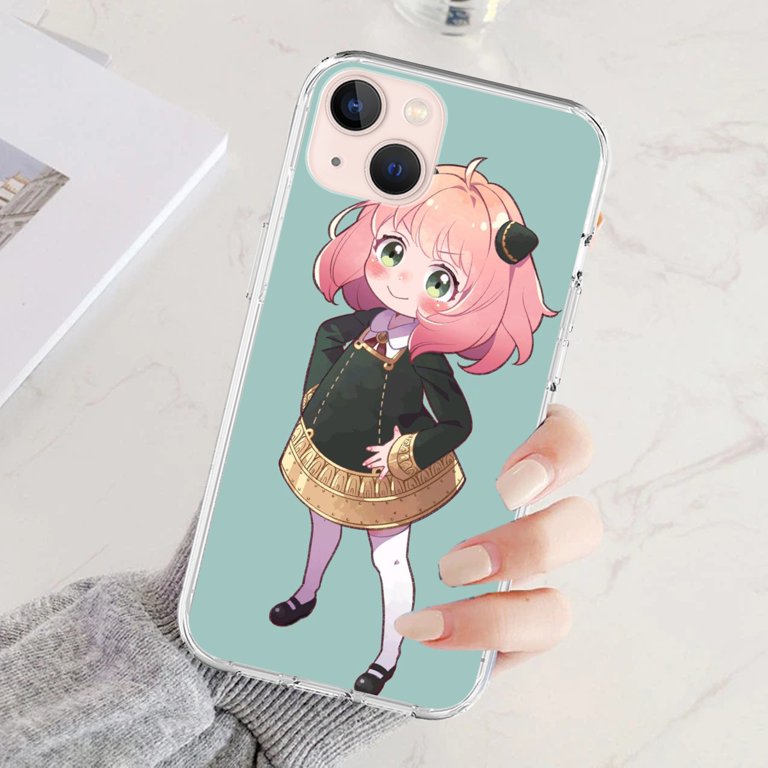 Spy x Family Cases - Spy x Family - Anya Sticker iPhone Soft Case RB1804