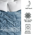 thumbnail image 6 of Southshore Fine Living, Inc. Vilano Springs Comforter Queen, Full Size Beding, Coronet Blue, 6 of 9