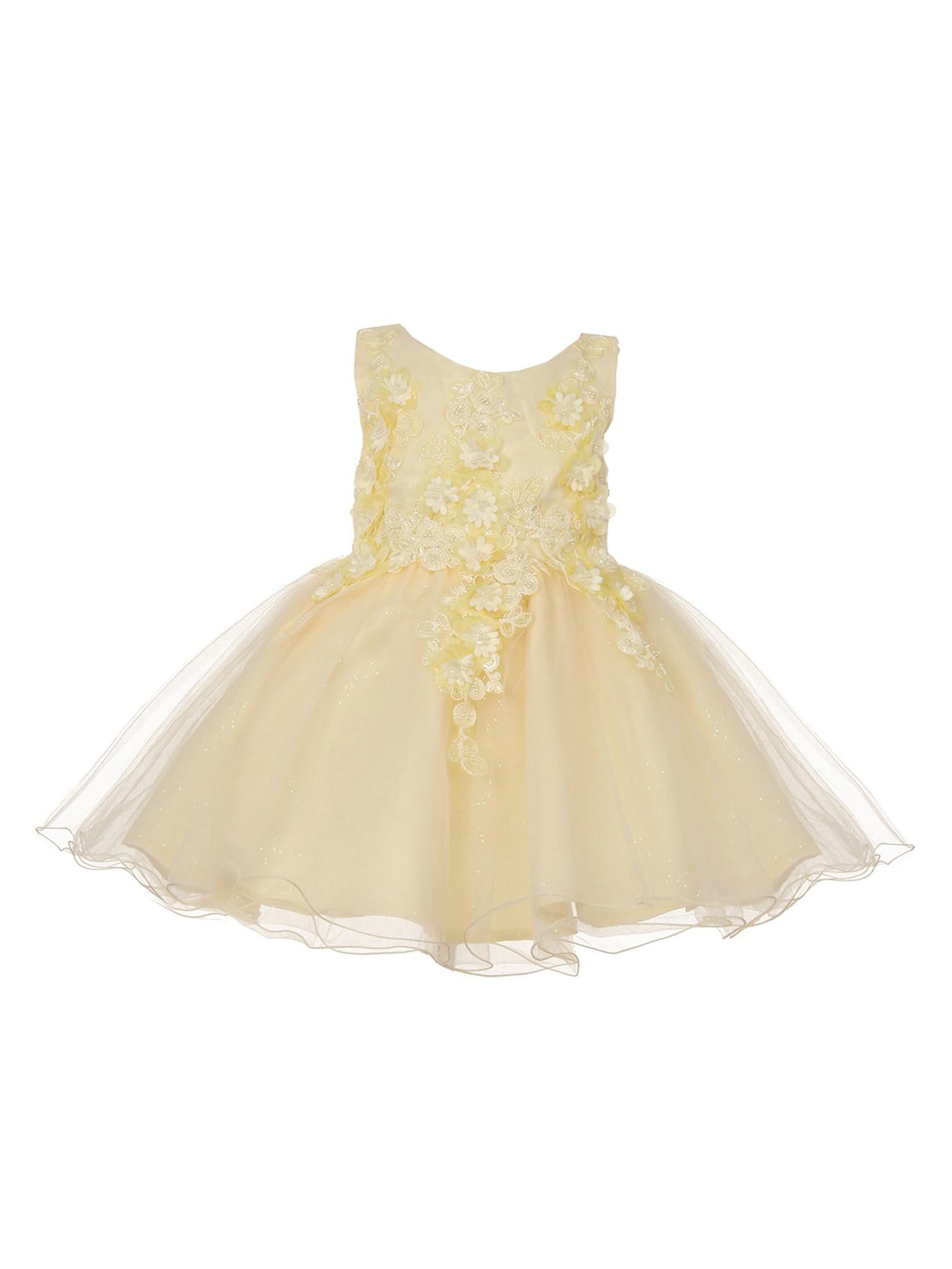 baby girl champagne dress