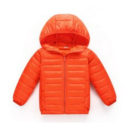 

Kids Boys Girls Winter Coats for Kids with Hoods Light Puffer Jacket