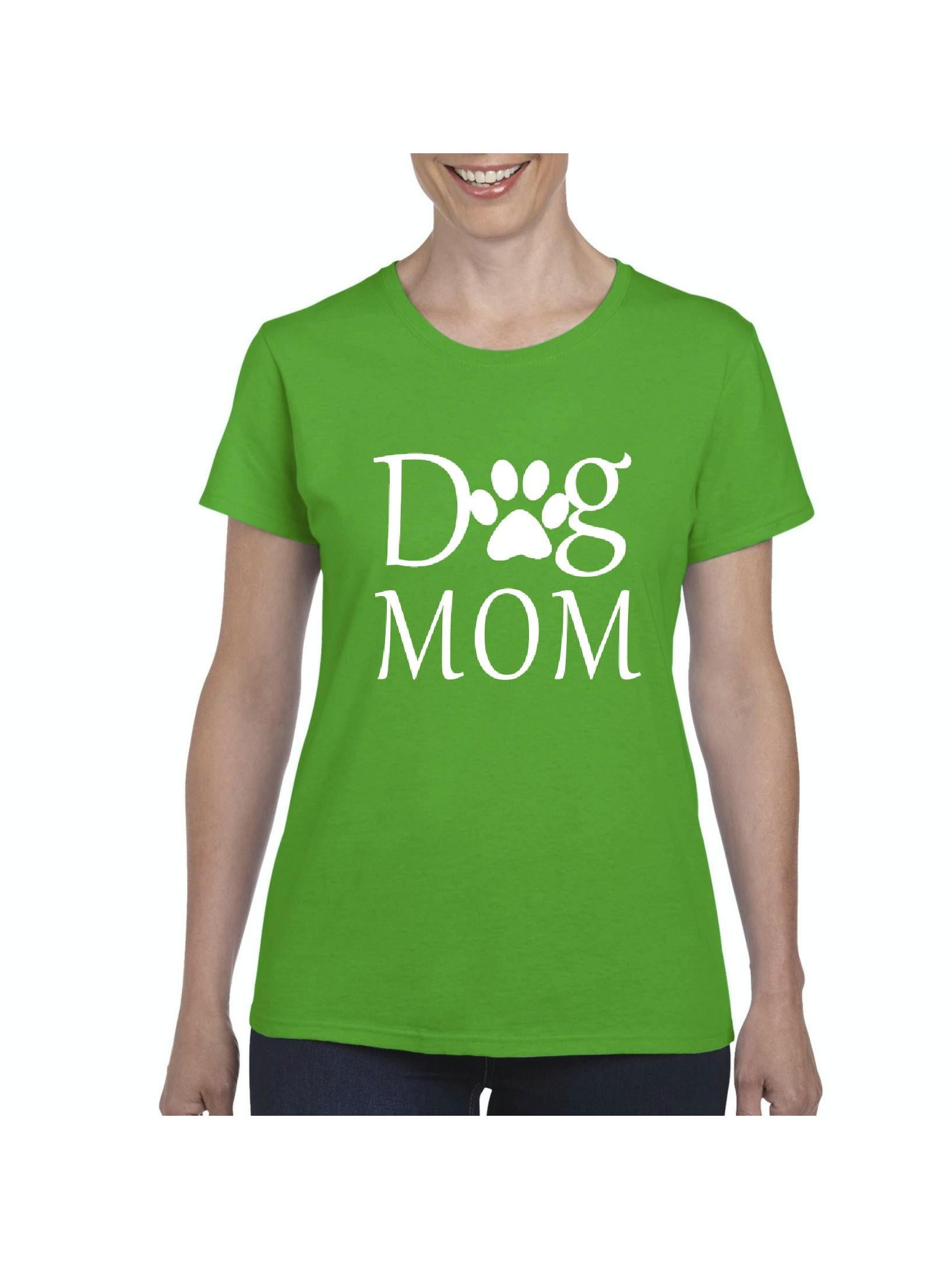 Mom's Favorite Womens Dog Mom Short Sleeve TShirt