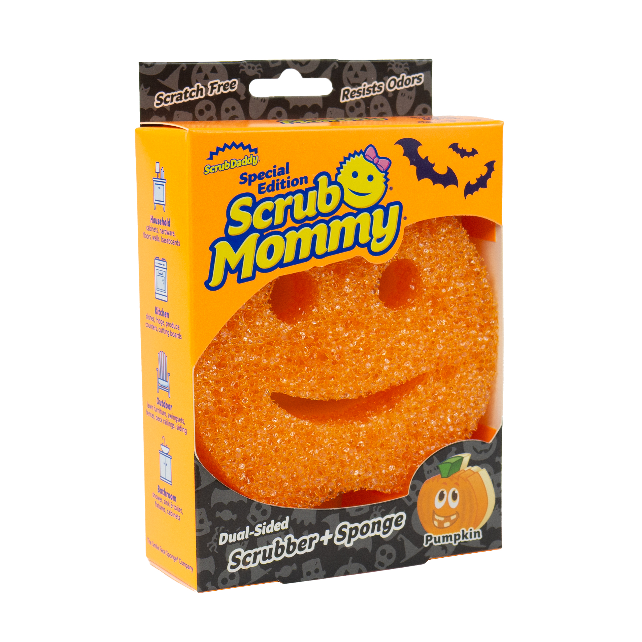 Scrub Daddy Scrub Mommy Pumpkin Cleaning Sponge photo 3