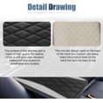 thumbnail image 3 of LAICAIW Car Center Console Cover, Universal Leather Waterproof Armrest Seat Box Cover Protector, Comfortable Car Decor Accessories Fit for Most Cars, Vehicles, SUVs-Gray, 3 of 7