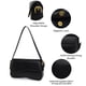thumbnail image 5 of Bolso de hombro Gumhay Clutch Purse Bolso de mano de piel sintética negro, 5 of 6