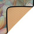 thumbnail image 3 of Yayeee Area Rugs for Living Room 5.2'x4' Non Slip Washable Bedroom Floor Carpet, Colorful Water Lilies Pattern, 3 of 5