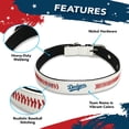 thumbnail image 4 of MLB Collier pour Chien Los Angeles Dodgers Nouvelle Signature PRO PVC-Cuir Colliers pour Animaux de Compagnie Haut de Gamme Extra Résistants et Durables! Super Stylés! Taille : Petit Ajustable Longueur 12-15 Pouces x Largeur 0,75 Pouces, 4 of 4