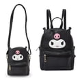 thumbnail image 1 of Bonita mochila de My Melody Kuromi, bolso bandolera pequeño, bolso cruzado, bonita mochila de dibujos animados, bolso de hombro de PU., 1 of 8