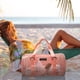 thumbnail image 1 of Teissuly Clear Vinyl Beach Bag, Ball Game Concert Clear Tote Shoulder Bag, 31L Clear Vinyl Tote Bag, Stadium, Outdoor, Beach, Pool Teissuly WER202401274775, 1 of 6