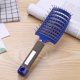 thumbnail image 4 of Ygjytge Cepillo De Pelo Antiestático De Nailon De Plástico Peine Masajeador De Cuero Cabelludo De Fila Curva (Azul) Ygjytge Para estrenar, 4 of 9