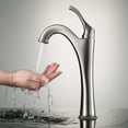 thumbnail image 3 of KRAUS Arlo Spot-Free all-Brite Brushed Nickel Single Handle Vessel Bathroom Faucet with Pop Up Drain, 3 of 12