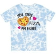 thumbnail image 3 of Inktastic Valentine's Day You Stole a Pizza of My Heart Boys or Girls Toddler T-Shirt, 3 of 5