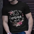 thumbnail image 2 of Best Amma Ever Thanksgiving Floral Funny Gifts Gift For Womens Unisex TShirt, 2 of 6