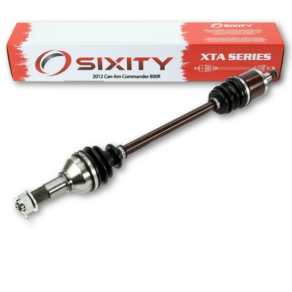 Sixity XTA Front Left Axle compatible with Can-Am Commander 800R 2012 - EFI STD XT 4X4