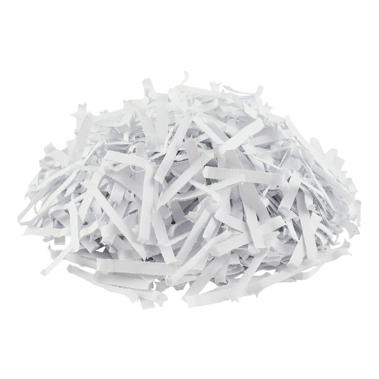 White Fine Cut Shredded Paper, 10 lb Box