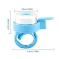 thumbnail image 3 of Universals Bike Bells For Childrens Bicycles Warning Easy Regulable Strap Mount for Handlebars Various Styles, 3 of 8
