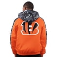thumbnail image 2 of Men's Starter  Orange Cincinnati Bengals Thursday Night Gridiron Full-Zip Jacket, 2 of 2