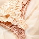 thumbnail image 5 of Tanga de satén para mujer, bragas de seda color leche con volantes y cintura baja, tangas con volantes, ropa interior para mujer, 5 of 8