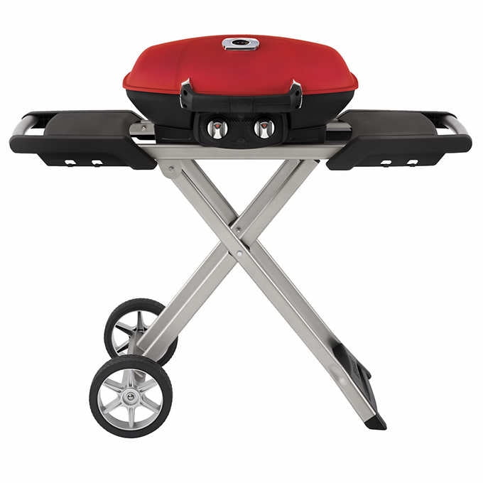 Napoleon TRAVELQ TQ285X Portable Propane BBQ Grill with Scissor Cart