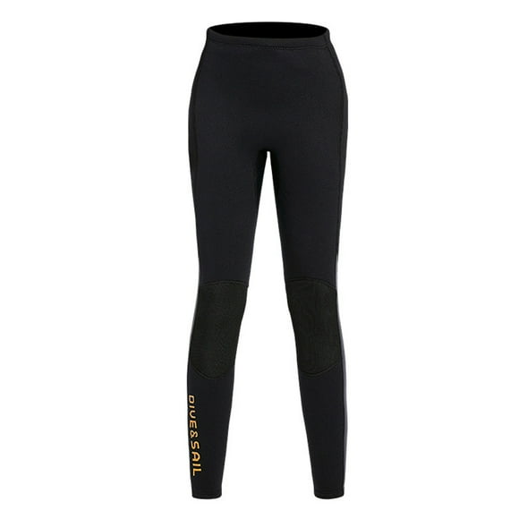 Pantalon de Combinaison en Néoprène 3 mm Femme Pantalon de Surf Garde au Chaud Pantalon de Plongée pour Natation Surf Plongée