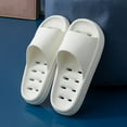 thumbnail image 2 of TAGOLD Women's Slippers,Women's Fashionable Leisure Hotel Bathroom Home Indoor Odor Bathroom Leaking Slippers, 2 of 5