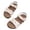 t-347White974, variant on CAIVO Summer Girls Flat Sandals Large Sized Casual Printed Fresh Heart Shaped Pattern Durable And Trendy Shoes Lightweight Quick-Dry Beach Shoes Kids