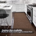 thumbnail image 4 of SHILIU-2ft x 5ft Runner Rug Indoor Outdoor Utility Carpet, Custom Sizes Area Rugs with Non Slip Rubber Backing for Hallway Kitchen Entryway Balcony Garage Stair Laundry, 4 of 4