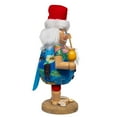 thumbnail image 2 of Kurt Adler 9-Inch Wooden Tropical Beach Santa Nutcracker, 2 of 7