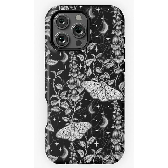 Poisonous Floral Pattern Stylish Phone Case Compatible with iPhone 11 12 13 14 15 16 17 Pro Max