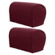 thumbnail image 1 of 2 fundas elásticas para reposabrazos, protectores de muebles. Vino, 1 of 8