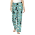 thumbnail image 1 of Balery Cute Dog Pantalones de pijama para mujer, pijamas ultraligeros, pantalones de estar por casa-Large, 1 of 6