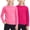 Pink, Hot Pink, variant on 2 Pack Girls UPF 50+ Sun Protective Rashguard Swim Shirt Girls Swimming Tee Dry Fit Top for Outdoor Sports