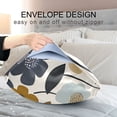 thumbnail image 4 of Yayeee Pillowcase King Size Set of 2 Satin Wrinkle Resistant Pillow Case, Colorful Floral, 4 of 8