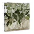 thumbnail image 3 of Stupell Industries Green Flower & Vines Bouquet Abstract Painting Wrapped Canvas Canvas Art Print Wall Art, 30 x 30, 3 of 7