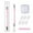 A, variant on 2025 News Automatic Refillable Diamond Art Pens Tools with Transparent Box, Rhinestone Picker Tool with 6 White Wax Refills, Diamond Art Accessories for DIY Crafts Nail Art (White and Pink)