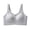 Purple, variant on Zip Front Closure Bras for Women Wireless Full Coverage Seamless Everyday Support Bras