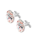 thumbnail image 2 of Valentine's Day Elegant Shirt Cufflinks Set for Men, Stainless Steel Fashion Accessories for Business and Formal Occasions, 2 of 6