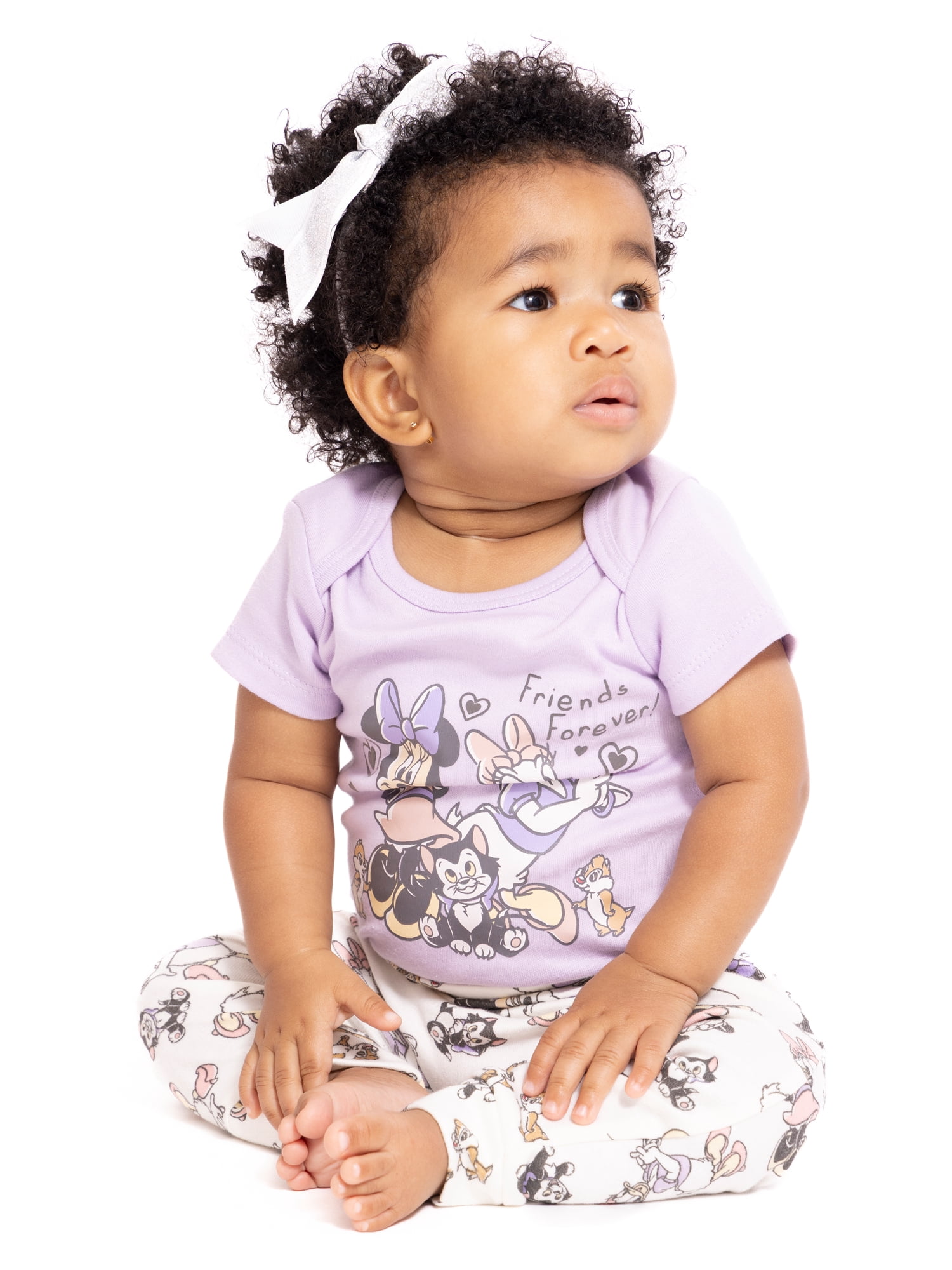 Minnie Mouse Baby Layette Newborn Essentials Gift Set, 4-Piece, Sizes Newborn-12 Months