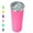 20oz Pink, variant on BJPKPK Black Skinny Stainless Steel Tumblers 20 oz Slim Insulated Reusable Coffee Travel Water Tumbler Cup With Lid